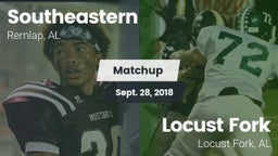 Matchup: Southeastern vs. Locust Fork  2018