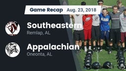 Recap: Southeastern  vs. Appalachian  2018