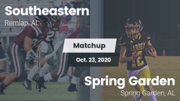 Matchup: Southeastern vs. Spring Garden  2020