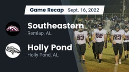 Recap: Southeastern  vs. Holly Pond  2022