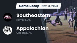 Recap: Southeastern  vs. Appalachian  2023