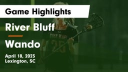 River Bluff  vs Wando  Game Highlights - April 18, 2023