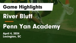 River Bluff  vs Penn Yan Academy  Game Highlights - April 4, 2024
