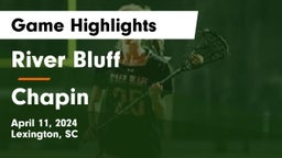 River Bluff  vs Chapin  Game Highlights - April 11, 2024