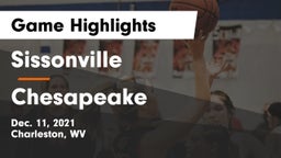 Sissonville  vs Chesapeake  Game Highlights - Dec. 11, 2021
