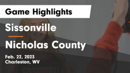 Sissonville  vs Nicholas County  Game Highlights - Feb. 22, 2023