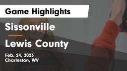 Sissonville  vs Lewis County  Game Highlights - Feb. 24, 2023