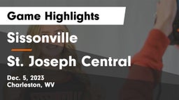 Sissonville  vs St. Joseph Central  Game Highlights - Dec. 5, 2023