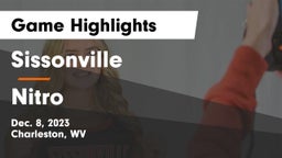 Sissonville  vs Nitro  Game Highlights - Dec. 8, 2023