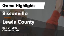 Sissonville  vs Lewis County  Game Highlights - Dec. 21, 2023