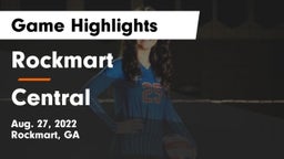 Rockmart  vs Central  Game Highlights - Aug. 27, 2022