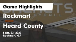 Rockmart  vs Heard County  Game Highlights - Sept. 22, 2022
