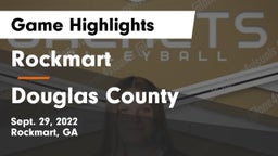 Rockmart  vs Douglas County Game Highlights - Sept. 29, 2022