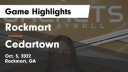 Rockmart  vs Cedartown Game Highlights - Oct. 5, 2022