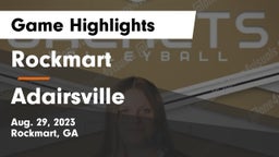 Rockmart  vs Adairsville  Game Highlights - Aug. 29, 2023