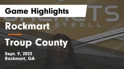 Rockmart  vs Troup County  Game Highlights - Sept. 9, 2023