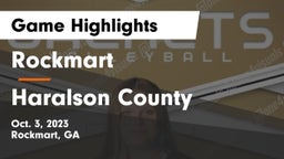 Rockmart  vs Haralson County  Game Highlights - Oct. 3, 2023