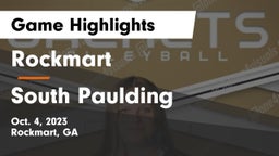 Rockmart  vs South Paulding  Game Highlights - Oct. 4, 2023