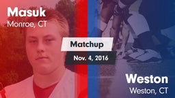 Matchup: Masuk  vs. Weston  2016