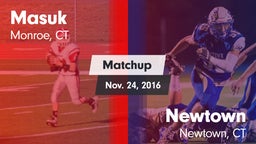 Matchup: Masuk  vs. Newtown  2016