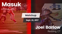 Matchup: Masuk  vs. Joel Barlow  2017