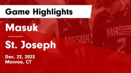 Masuk  vs St. Joseph  Game Highlights - Dec. 22, 2023