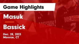 Masuk  vs Bassick  Game Highlights - Dec. 28, 2023