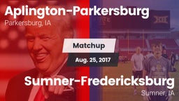Matchup: Aplington-Parkersbur vs. Sumner-Fredericksburg  2017
