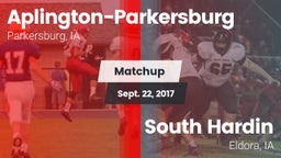 Matchup: Aplington-Parkersbur vs. South Hardin  2017