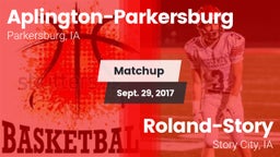 Matchup: Aplington-Parkersbur vs. Roland-Story  2017