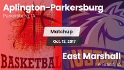 Matchup: Aplington-Parkersbur vs. East Marshall  2017