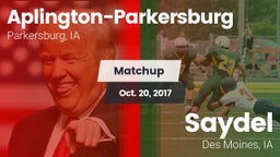 Matchup: Aplington-Parkersbur vs. Saydel  2017
