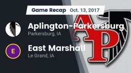 Recap: Aplington-Parkersburg  vs. East Marshall  2017