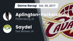 Recap: Aplington-Parkersburg  vs. Saydel  2017
