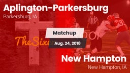 Matchup: Aplington-Parkersbur vs. New Hampton  2018