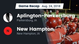Recap: Aplington-Parkersburg  vs. New Hampton  2018