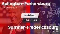 Matchup: Aplington-Parkersbur vs. Sumner-Fredericksburg  2018