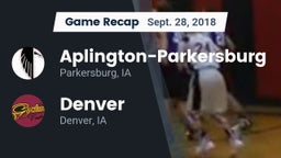 Recap: Aplington-Parkersburg  vs. Denver  2018