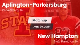 Matchup: Aplington-Parkersbur vs. New Hampton  2019