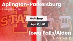 Matchup: Aplington-Parkersbur vs. Iowa Falls/Alden  2019