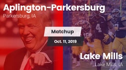 Matchup: Aplington-Parkersbur vs. Lake Mills  2019