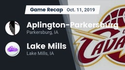 Recap: Aplington-Parkersburg  vs. Lake Mills  2019