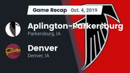 Recap: Aplington-Parkersburg  vs. Denver  2019