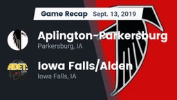 Recap: Aplington-Parkersburg  vs. Iowa Falls/Alden  2019