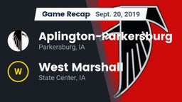 Recap: Aplington-Parkersburg  vs. West Marshall  2019