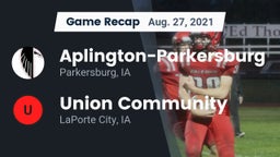 Recap: Aplington-Parkersburg  vs. Union Community  2021