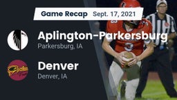 Recap: Aplington-Parkersburg  vs. Denver  2021