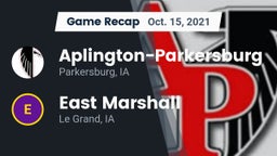 Recap: Aplington-Parkersburg  vs. East Marshall  2021