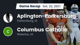 Recap: Aplington-Parkersburg  vs. Columbus Catholic  2021