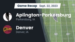 Recap: Aplington-Parkersburg  vs. Denver  2023